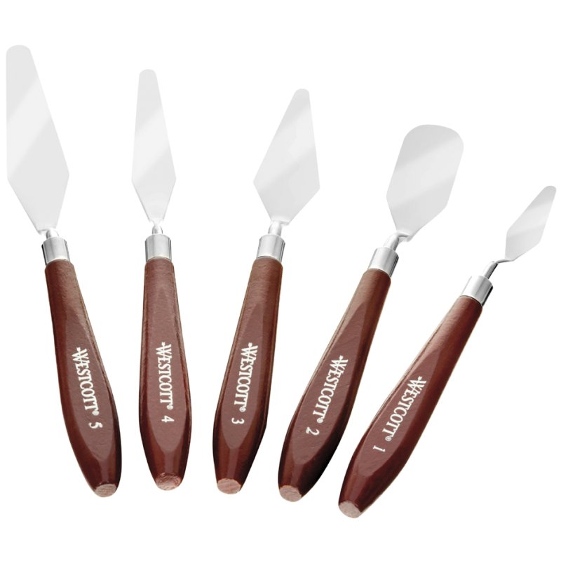 Westcott modelleerset spateldozen, 5-delig.